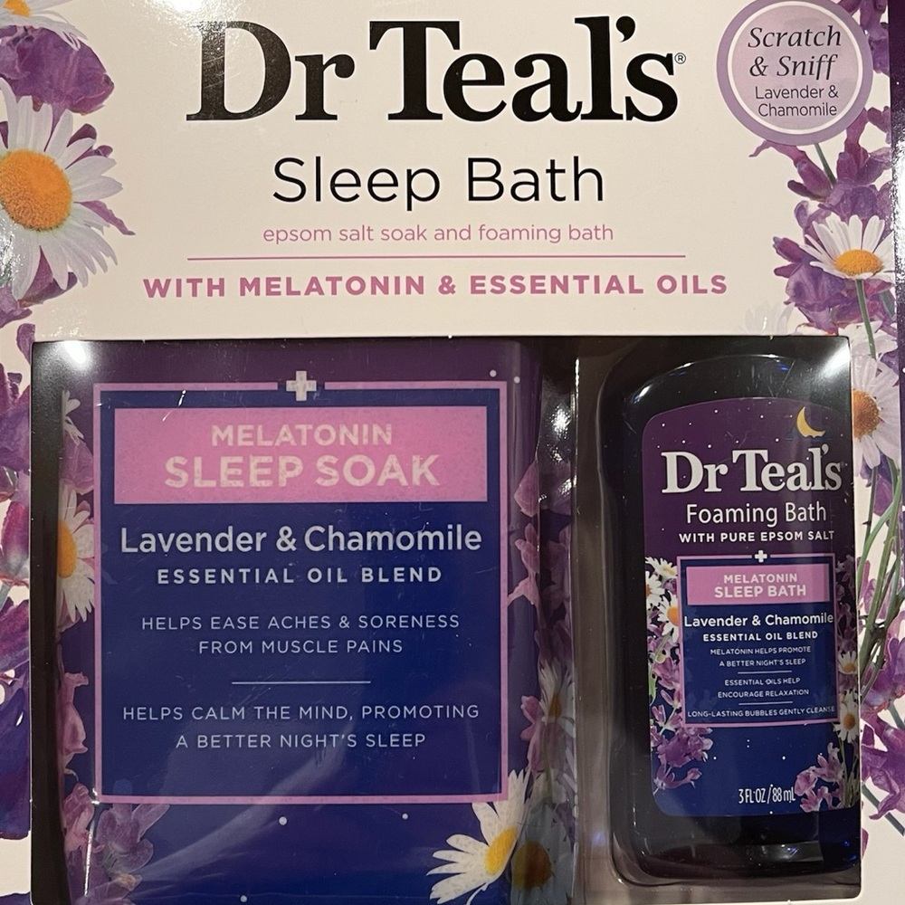 Dr Teal’s Sleep Bath Gift Set